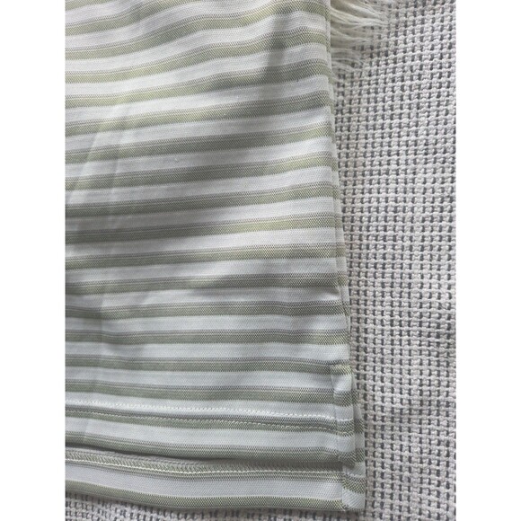 IZOD Polo Shirt Men's Gray Striped Golf Classix Classic Pullover Activewear - Picture 5 of 8